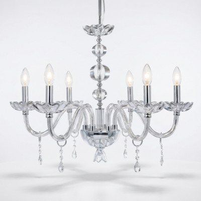 Luxus Kristall Luuchtkroun Hänkeleuchter Designer Hängekroun Glas