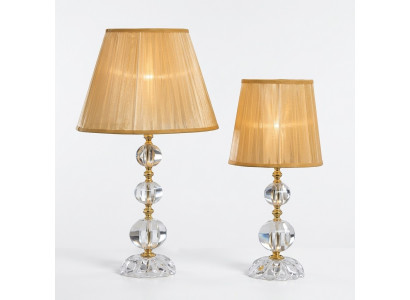 Modern Kristall Stehlampe Luxus Dëschlampe Schreifdësch Design Luucht