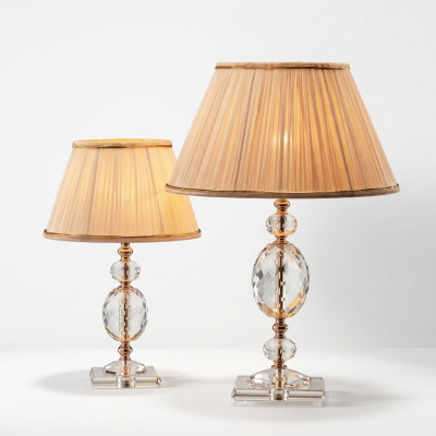 Dëschlampe Dëschellampen Kristallkrounluucht Antiken Stil Luucht Luuchten