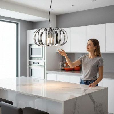 Hängeleuchter Gro Luxus Krounluucht Nei Plafongsbeliichtung Modern Luucht