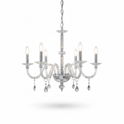 Kristall Hängeleucht Kronleuchter Hänklampe Plafonglampe