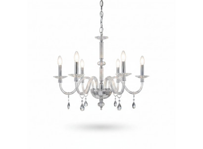 Kristall Hängeleucht Kronleuchter Hänklampe Plafonglampe