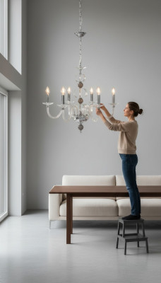 Luxus Luster Kristall Hängelamp Luster Plafongslampe Nei