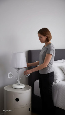 Dëschlampe Kristallluchter Zäitgenëssesch Liichter Dëschlampe Luucht