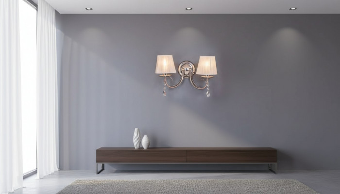 Wandluucht Wandlampe Klassesch Wandkrounluuchter Duebel Wand Luucht
