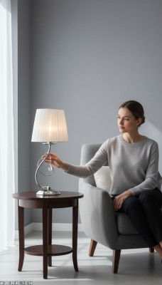 Klassesch Dëschbeliichtung Dësch Stehlampe Luuchten Designer Kristall