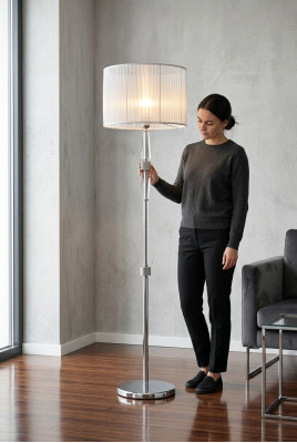 Stilvoll Steeléng Stännerei Luxuriéis Stännerei Sëlwer 180 cm