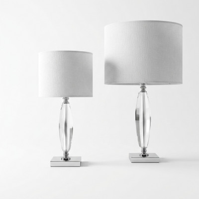 Dëschlampe Kristallkronluuchter klassesch Beliichtung Dëschbeliichtung