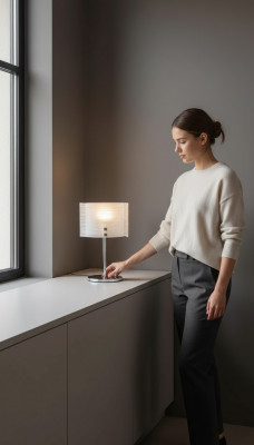 Modern Dëschlampe Kristall Lüster Beliichtung Wunnzëmmer Luucht