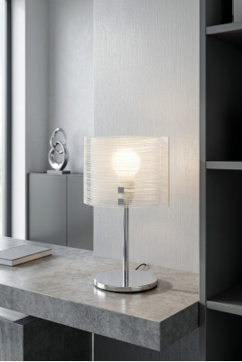 Modern Dëschlampe Kristall Lüster Beliichtung Wunnzëmmer Luucht