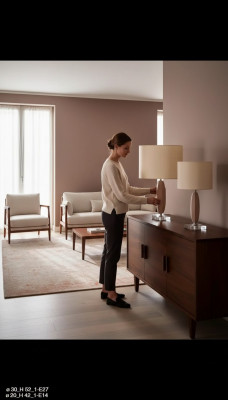 Klassesch Beige Kristall Dëschlampe Lüster Schreifdëschlampe Büro Lampe