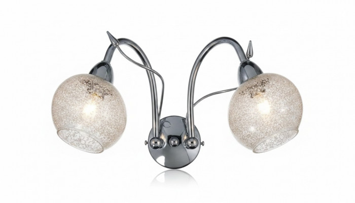 Luxuriéische Wandluucht Gro 2x Luuchten Ronnform Deko