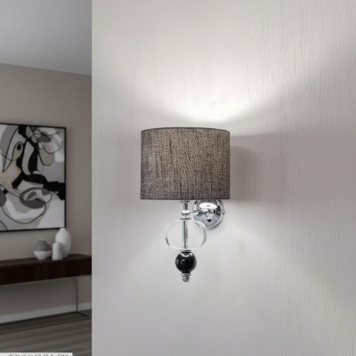 Grouss modern Wandluucht Wandkronluucht Wunnzëmmereinrichtung Stil
