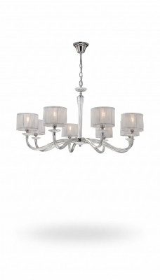 Luxuriéise klassesche Kroneluucht Plafongsleuchtuucht wäiss Krouneleuchter Luucht