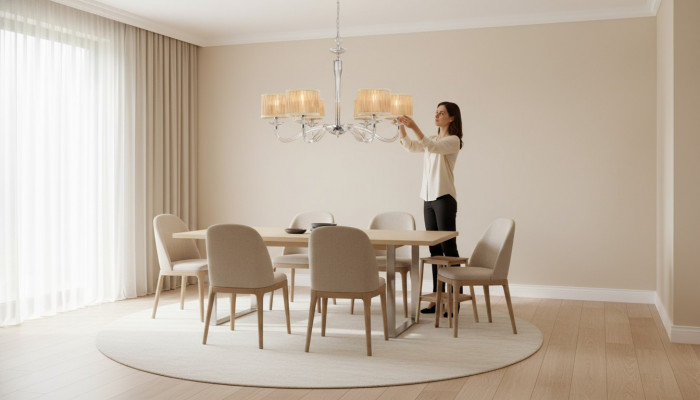 Luxuriéis Hänklampe Plafongsleuchte beige Plafongsleucht modern nei