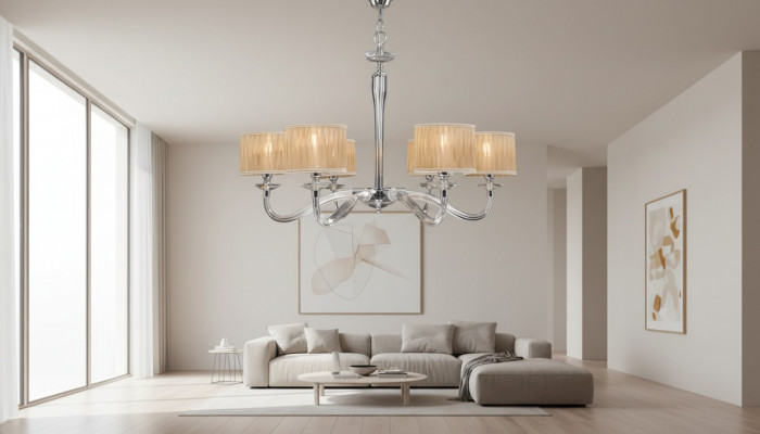 Luxuriéis Hänklampe Plafongsleuchte beige Plafongsleucht modern nei