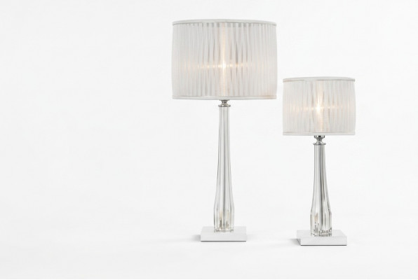Luxuriéis klassesch Nuetsdëschlampe Dëschlampe Wäiss Dëschbeliichtung Nei