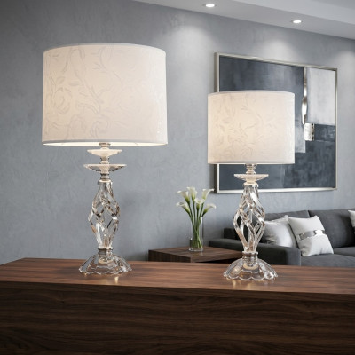 Bordslampe Am Antik Stil Dësch Luucht Kristall Luucht Luuchten Nei