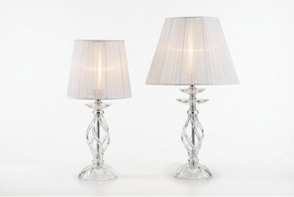 Dëschtlampe am antike Stil Dëscht Luucht Kristall Luucht Luuchten Luuchten Kronluucht