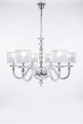 Plafongslamp Plafongsliichter Lüster Lusterschier Glas Wäiss Luuchten Antik Stil