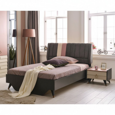 Luxus Schlofkummer Nuetsdësch Better Bett Komplett Set Design Ariichtung