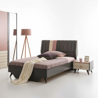 Luxus Schlofkummer Nuetsdësch Better Bett Komplett Set Design Ariichtung