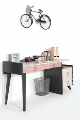 Sekretariatsdësch Design Luxus-Schreifmiwwel Holzdëscher