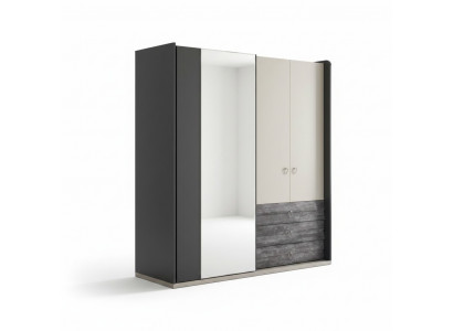 Kleederschaaf Design Luxus Schaf Modern Stil Schief Modern Stil Schiefsschléifer Schlofzëmmer Miwwelen
