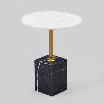 Moderne Couchtisch Top-Qualitéit ronn stilvollen Bäizestelltisch luxuriéis