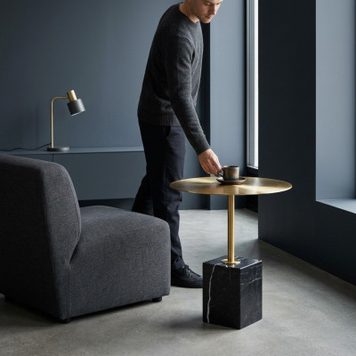 Couchtische Design Niewentische Luxus Kaffi Metall Dësch Dëscher Miwwelen