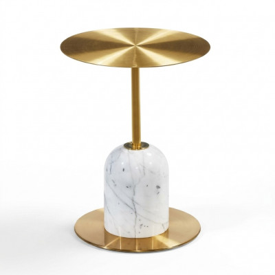 Niewentafel Héichwäerteg Metall Modern Dësch Kaffisdësch Wunnzëmmer
