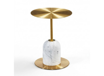 Niewentafel Héichwäerteg Metall Modern Dësch Kaffisdësch Wunnzëmmer