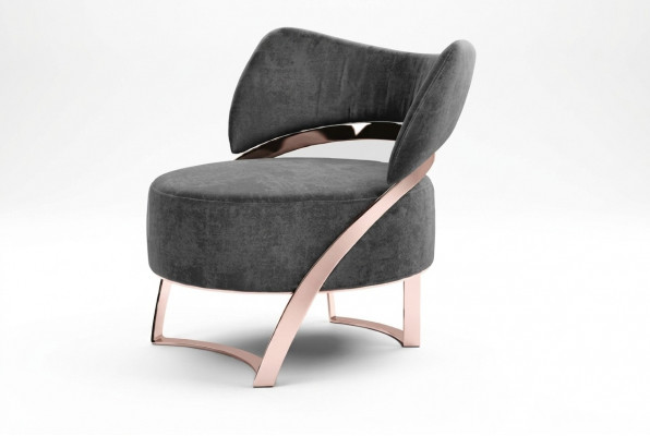 Fauteuil Design Canapé Relax Stoff Lounge Luxus Fernsehkrees Club Polstersëtz