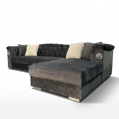 Ecksofa Canapé Sofa Eckgarnitur Design Sofaen Wunnlandschaft Gro Stoff