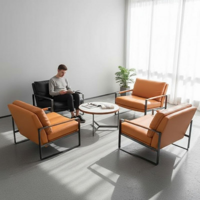 Sesselpads Sitzer Modernen Design Lieder Sessel Lounge Luxus Wunnzëmmer