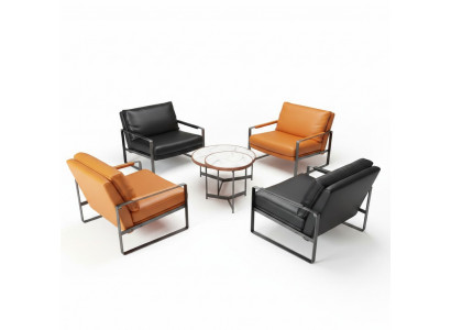 Sesselpads Sitzer Modernen Design Lieder Sessel Lounge Luxus Wunnzëmmer