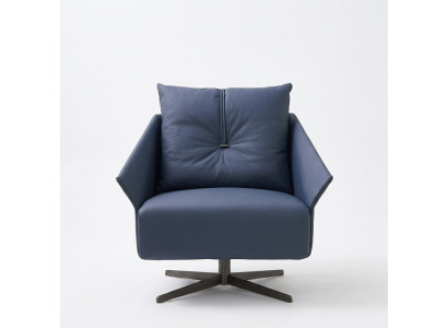 Sesselfauteuil Wunnzëmmer blo Modernen Design Luxus Sëtzmiwwel Relax Club nei