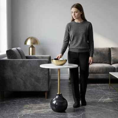 Couchtisch Modern Luxus Design Couch Dësch Kaffi Bäizell Dëscher Wunnzëmmer