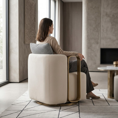 Design Luxus Still Canapé Sofa 1 Plaz Fernseh Lounge Chaise Sofa Textil