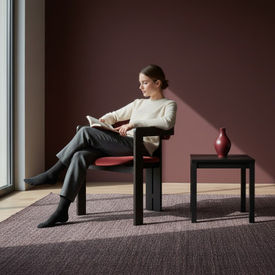 Luxus Roud Iesszëmmer Stull Holzgestell Designer Polster Einsëtztextil