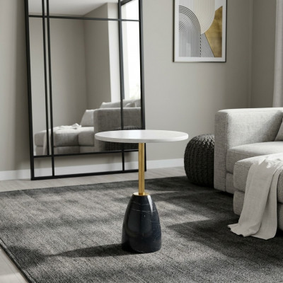 Designer Salontafel Bäizestell Dësch Wunnzëmmer Dësch Miwwelen Ronnd Dëscher nei