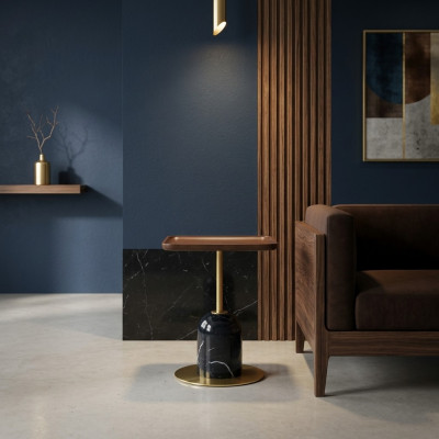 Wunnzëmmer Dësch Designer Dësch Luxuriéise Beistelltësch Konsoletëscher