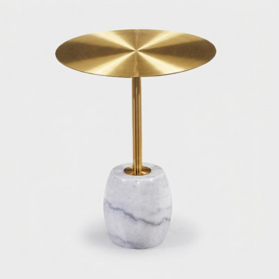 Designer Ergänzungsdësch Luxus Kaffisdëscher Gëllene Niewendësch Miwwelen