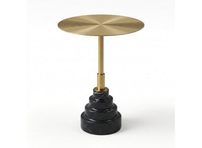 Niewent Dësch Dësch Design Luxus Dëscher Miwwelen Edelstol Ronnen Metall Gold