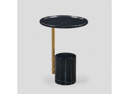 Niewentafel Schwaarz Salontafel Designer Dësch Wunnzëmmerdësch Dëscher nei
