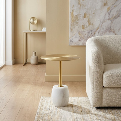 Niewentisch Wäiss Sofadësch Designer Dësch Wunnzëmmertisch Dëscher nei