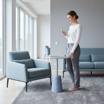 Couchtisch Modern Gro Beistelltisch Dëscher Héichwäerteg Beistelltisch