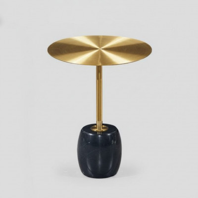 Gold-schwaarz Couchtisch Designer Wunnzëmmer Stilvoll Niewendëscher.
