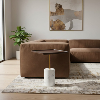 Designer Niewentisch, Moderne Zeitungsdësch, Wunngzëmmer Couchtischen