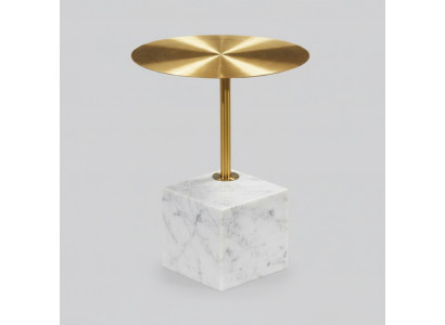 Luxuriéisen wäissen Niewentafel Wunnzëmmer Designer Späicherplat Couchtischen